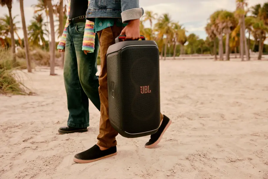 Alt View 23. JBL - PartyBox Club 120 Portable Wireless Party Speaker - Black.