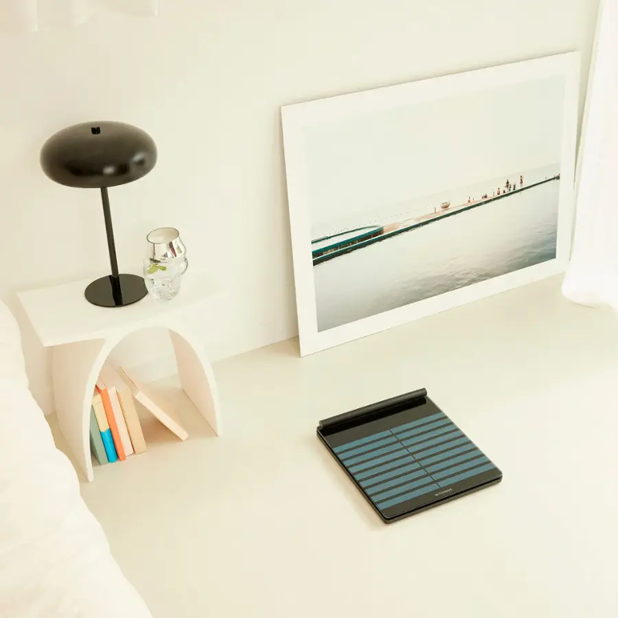 Alt View 19. Withings - Body Scan - Connected Health Station - White.