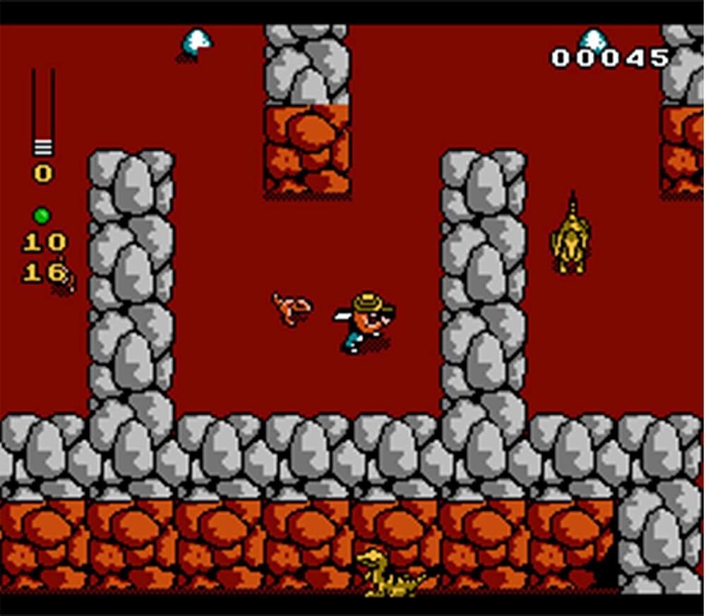 Angle. Limited Run Games - Jurassic Park Classic Games Collection.