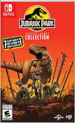 Front. Limited Run Games - Jurassic Park Classic Games Collection. - E10+ (Everyone 10+)