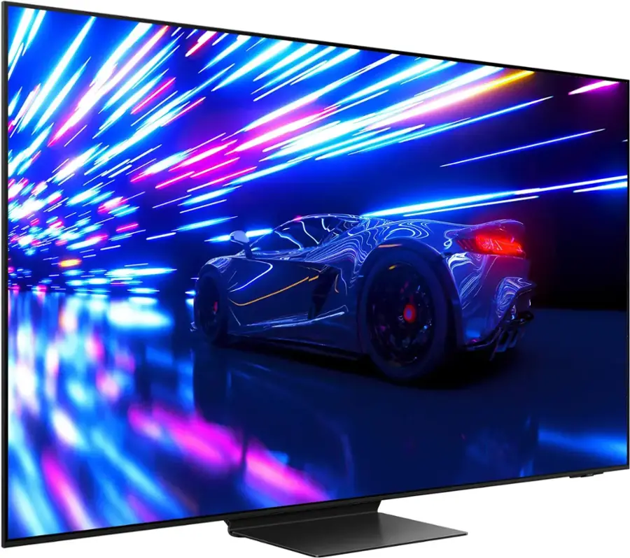 Alt View 13. Samsung - 65” Class S95D Series OLED 4K Glare-Free Smart Tizen TV - Graphite Black.