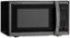 Left. Sharp - Sharp - 1.4 cu. ft. 1100W Countertop Microwave - Black Stainless - Black Stainless Steel.