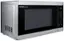 Angle. Sharp - Sharp - 1.1 cu. ft. 1000W Countertop Microwave - Stainless - Stainless Steel.