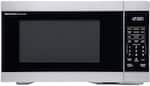Front. Sharp - Sharp - 1.1 cu. ft. 1000W Countertop Microwave - Stainless - Stainless Steel.