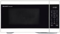 Sharp - 1.1 cu. ft. 1000W Countertop Microwave - White - Front_Zoom