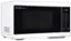 Left. Sharp - 1.1 cu. ft. 1000W Countertop Microwave - White.