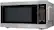 Angle. Sharp - Sharp - 2.2 cu. ft. 1200W Microwave with Inverter Cooking - Stainless - Stainless Steel.