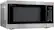 Left. Sharp - Sharp - 2.2 cu. ft. 1200W Microwave with Inverter Cooking - Stainless - Stainless Steel.