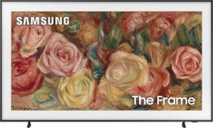 Samsung - 85” Class LS03D The Frame Series QLED 4K Smart Tizen TV - Front_Zoom