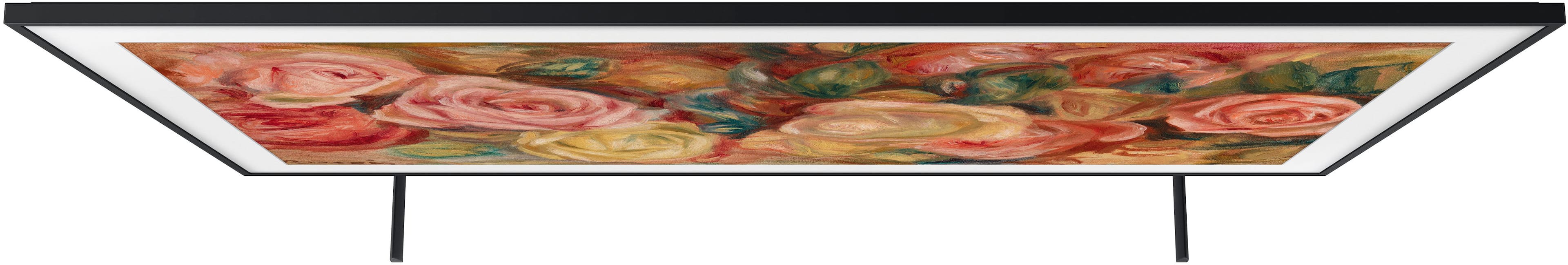 Alt View 13. Samsung - 43” Class LS03D The Frame Series QLED 4K with Anti-Reflection and Slim Fit Wall Mount Included - Black.