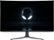 Front. Alienware - AW3225QF 31.6" Quantum Dot OLED Curved Gaming Monitor - 240Hz - NVIDIA G-Sync - VESA - HDMI, USB-C - Lunar Light.