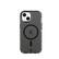 Front. Tech21 - EvoCheck Case with MagSafe for Apple iPhone 15 - Smokey/Black.