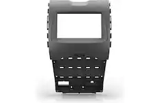 Front. Maestro - Radio Replacement Dash Kit Solution for 2015-2020 Ford Edge Vehicles - Black.