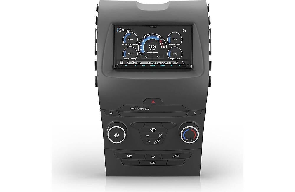 Alt View 11. Maestro - Radio Replacement Dash Kit Solution for 2015-2020 Ford Edge Vehicles - Black.