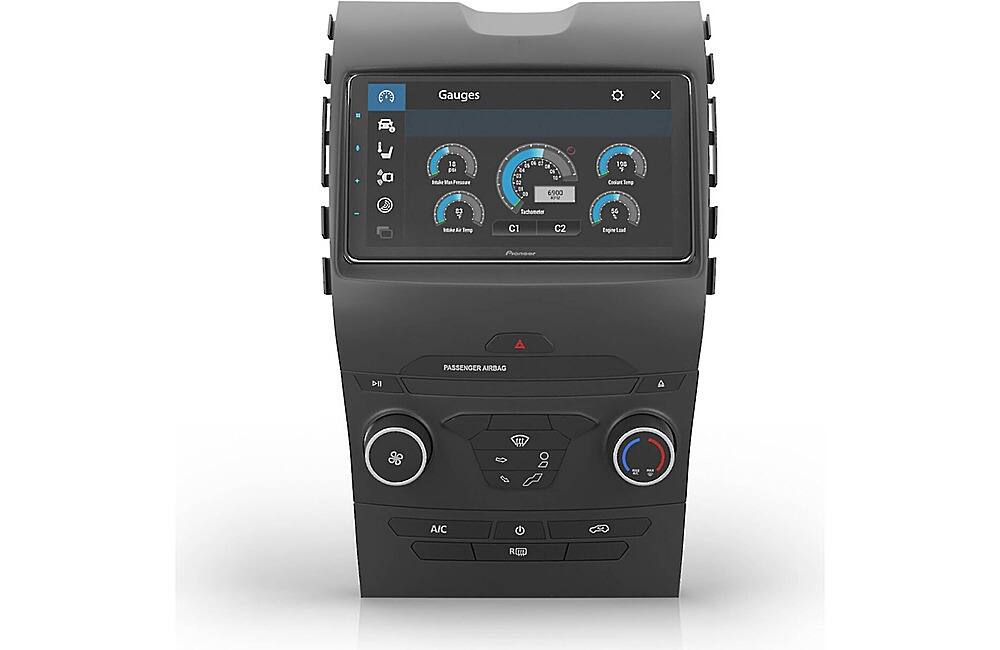 Alt View 11. Maestro - Radio Replacement Dash Kit Solution for Select 2015-2020 Ford Edge Vehicles - Black.