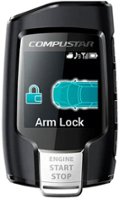 Compustar 2-Way Q9 FM Replacement Remote - Black - Front_Zoom