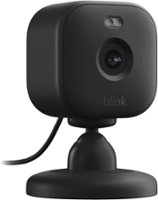 Blink - Mini 2 Indoor/Outdoor 1080p Plug-In Security Camera (1-Pack) - Black - Front_Zoom