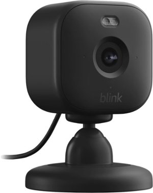 Blink - Mini 2 Indoor/Outdoor 1080p Plug-In Security Camera (1-Pack) - Black