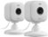 Front. Blink - Mini 2 Indoor/Outdoor 1080p Plug-In Security Camera (2-Pack) - White.