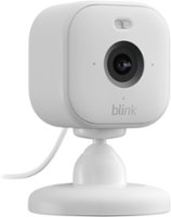 Blink - Mini 2 Indoor/Outdoor 1080p Plug-In Security Camera (1-Pack) - White - Front_Zoom