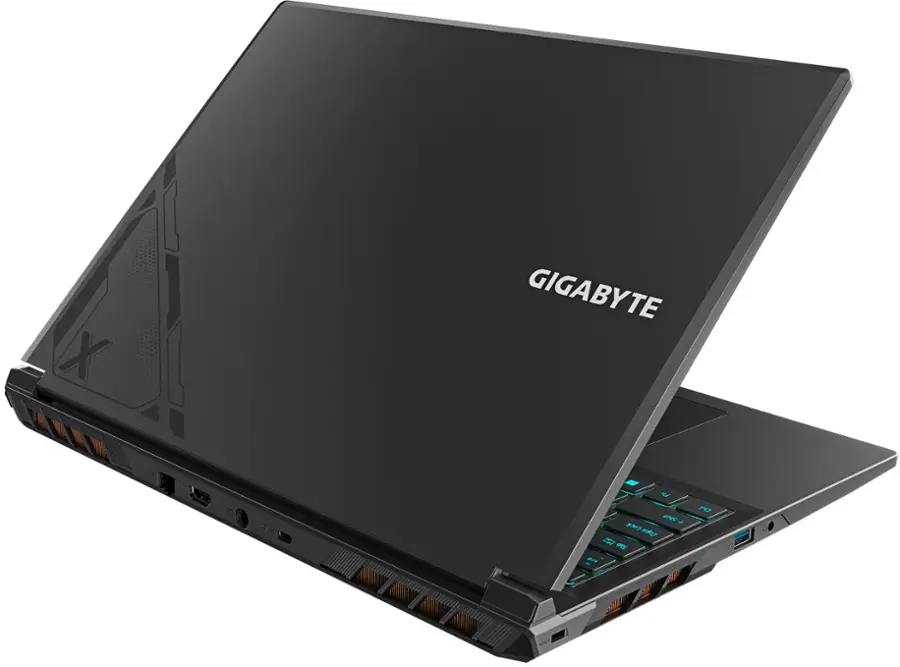 Alt View 10. GIGABYTE - 16" 165Hz Gaming Laptop IPS - Intel i7-13650HX with 32GB RAM - NVIDIA GeForce RTX 4060 - 1TB SSD - Black.