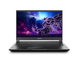 GIGABYTE - 17" 240Hz Gaming Laptop IPS - Intel i9-14900HX with 32GB RAM - NVIDIA GeForce RTX 4080 - 2TB SSD - Black - Front_Zoom
