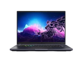 GIGABYTE - 16" 165Hz Gaming Laptop IPS - Intel i7-14650HX with 32GB RAM - NVIDIA GeForce RTX 4070 - 1TB SSD - Black - Front_Zoom