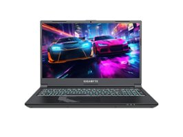 GIGABYTE - 15" 144Hz Gaming Laptop IPS - Intel i7-13620H with 32GB RAM - NVIDIA GeForce RTX 4060 - 2TB SSD - Black - Front_Zoom