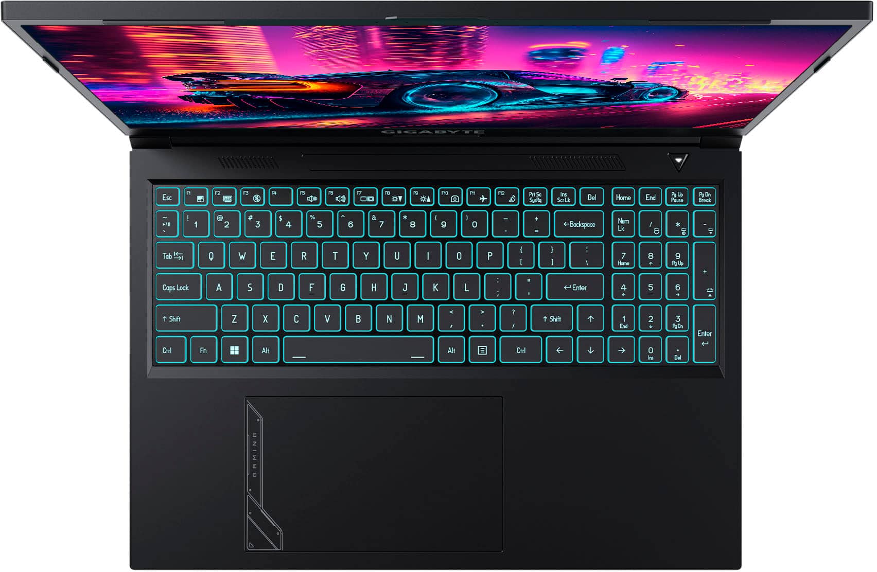 Alt View 11. GIGABYTE - 16" 165Hz Gaming Laptop IPS - Intel i7-13620H with 32GB RAM - NVIDIA GeForce RTX 4060 - 1TB SSD - Black.