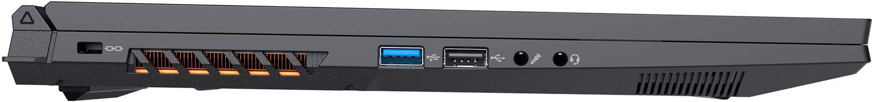 Alt View 13. GIGABYTE - 16" 165Hz Gaming Laptop IPS - Intel i7-13620H with 32GB RAM - NVIDIA GeForce RTX 4060 - 1TB SSD - Black.