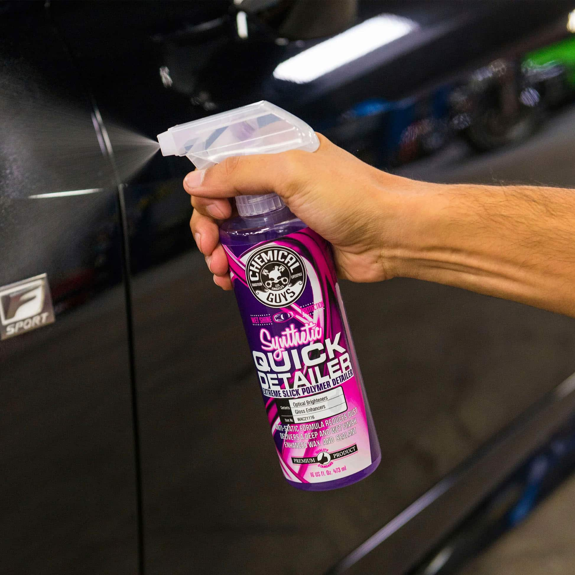 Chemical Guys Extreme Slick Synthetic Quick Detailer Purple WAC21116 ...