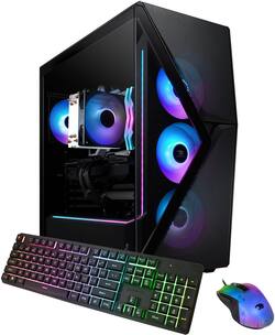 iBUYPOWER SlateMesh Gaming Desktop AMD Ryzen 7 7700 32GB Memory iBUYPOWER SlateMesh Gaming Desktop AMD Ryzen 7 7700 32GB Memory