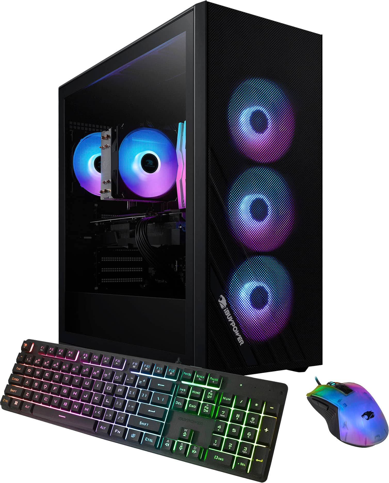 iBUYPOWER Scale Gaming Desktop Intel Core i3 14100F 16GB Memory NVIDIA  GeForce RTX 3050 6GB 1TB NVMe Black SCI3N3501 - Best Buy