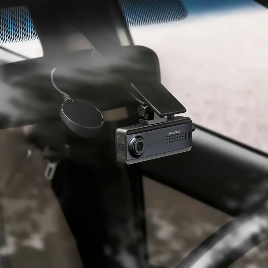 Alt View 15. THINKWARE - THINKWARE - Q200 2K Front & 1080p Rear Dash Cam with GPS and Wi-Fi - Dark Blue.