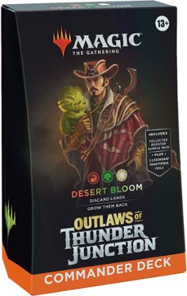 Wizards of The Coast - Magic: The Gathering Outlaws of Thunder Junction Commander Deck - Desert Bloom