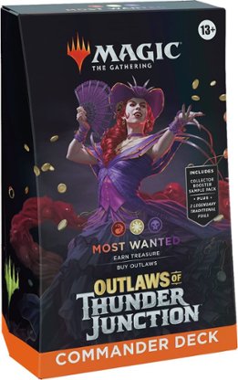 Wizards of The Coast - Magic: The Gathering Outlaws of Thunder Junction Commander Deck - Most Wanted