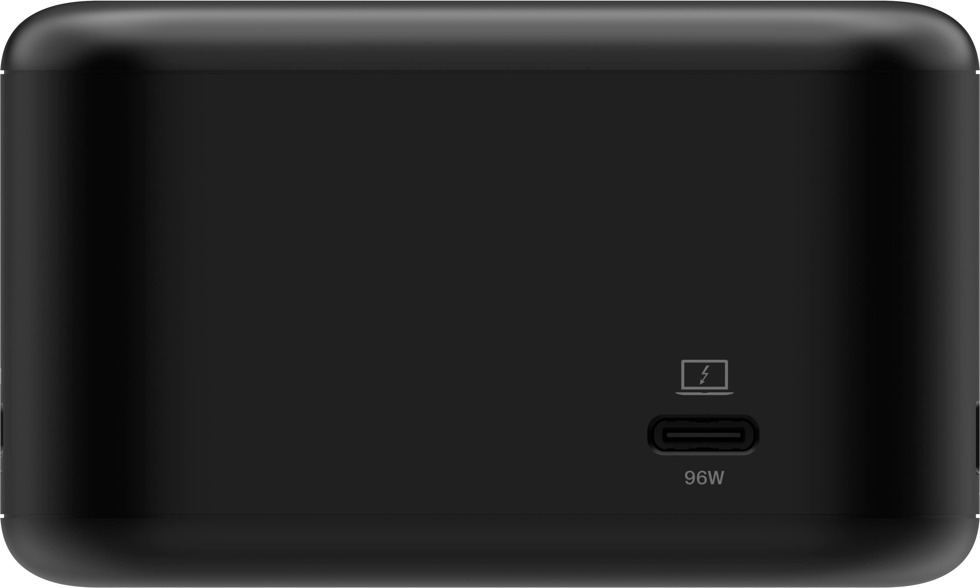 Alt View 11. Belkin - USB-C 6-in-1 Core GaN Docking Station - Black.