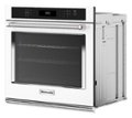 Alt View Zoom 1. KitchenAid - 30" Built-In Single Electric Convection Wall Oven with Air Fry Mode - White.