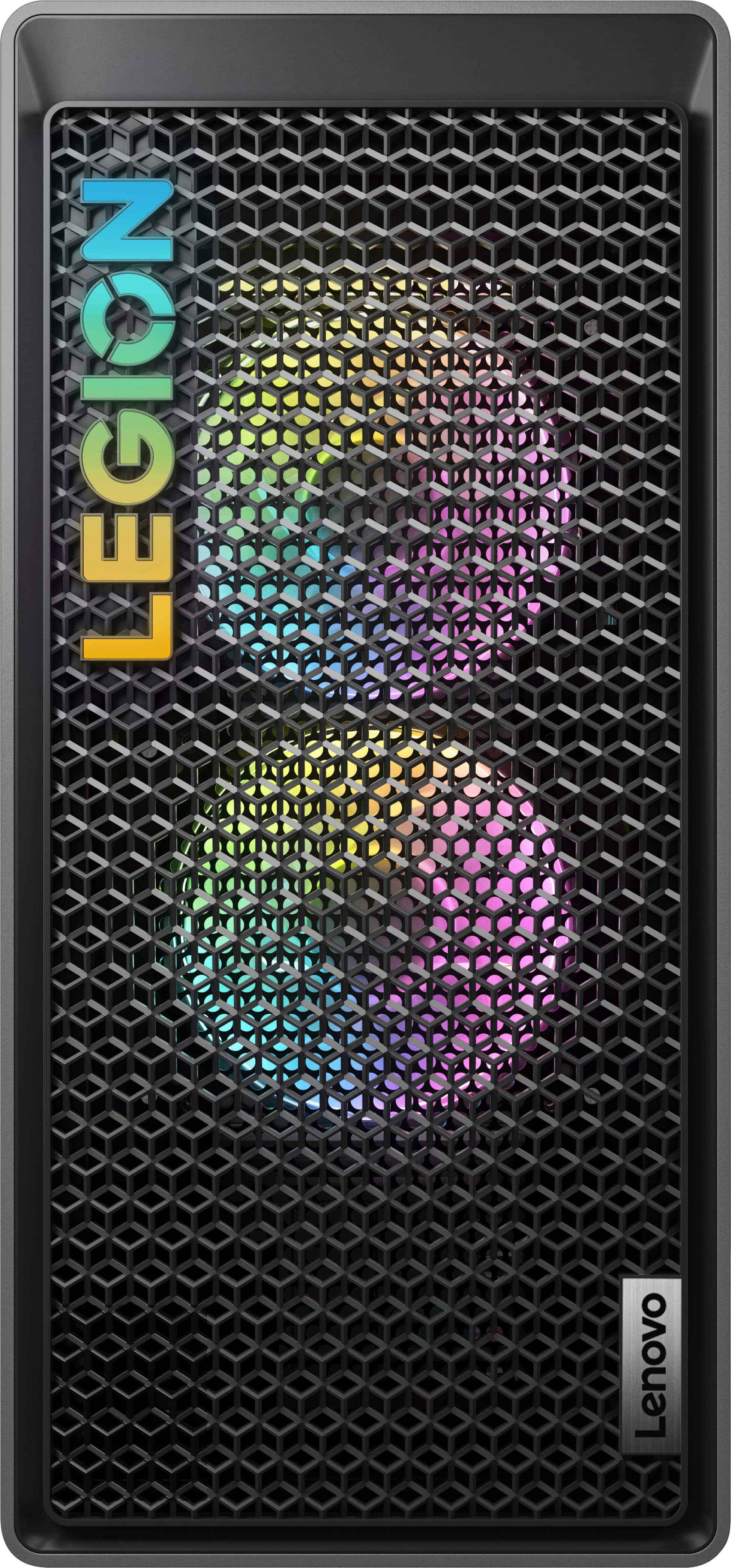 Angle. Lenovo - Legion Tower 5i Gaming Desktop - Intel Core i7 14700F - 32GB Memory - NVIDIA GeForce RTX 4070 SUPER - 1TB SSD - Storm Grey.
