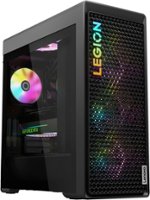 Lenovo - Legion Tower 7i Gaming Desktop - Intel Core i9 14900KF - 32GB Memory - NVIDIA GeForce RTX 4080 SUPER - 1TB SSD - Storm Grey - Front_Zoom