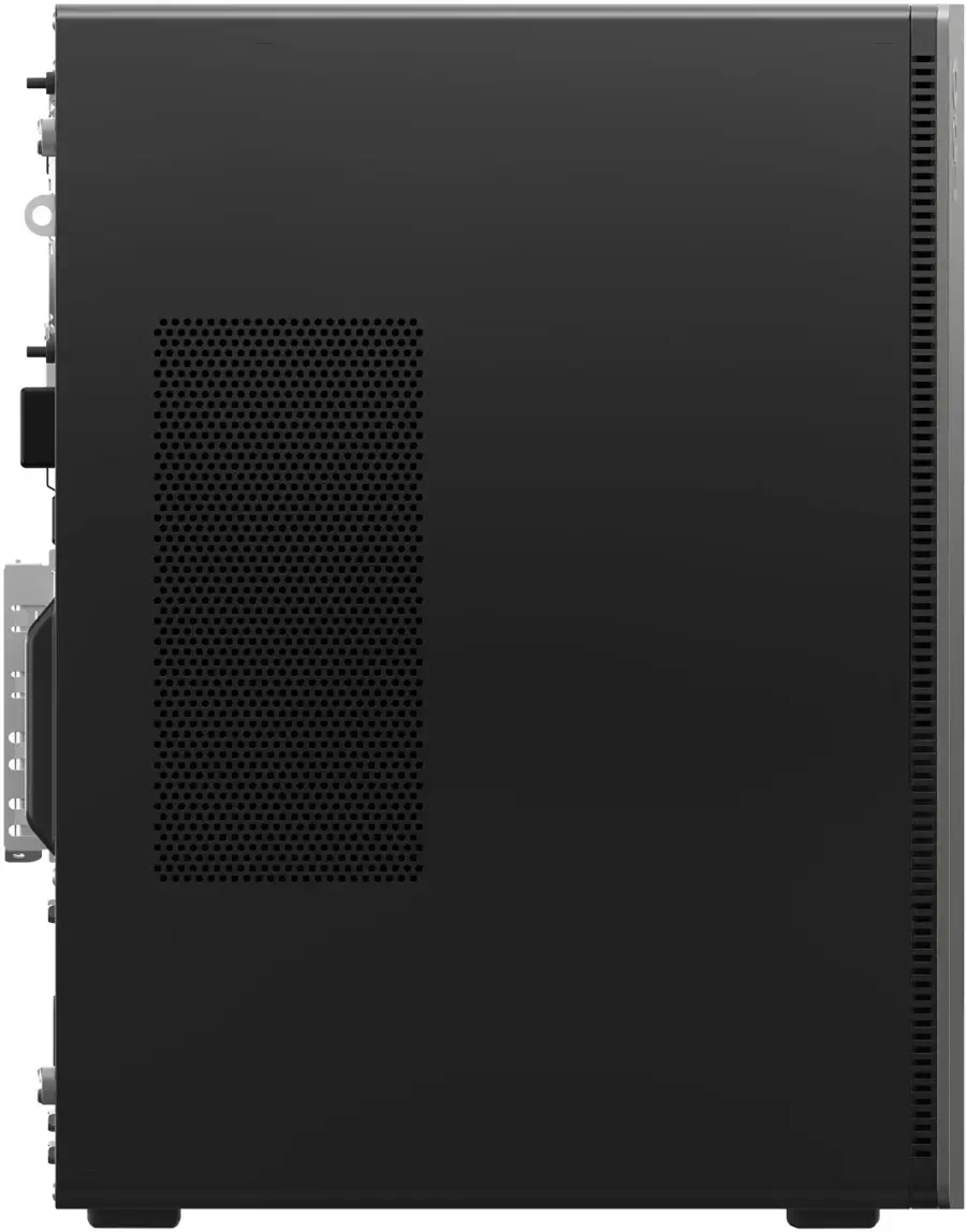 Back. Lenovo - LOQ Tower Gaming Desktop - Intel i5 14400F - 16GB Memory - NVIDIA GeForce RTX 3050 - 512GB SDD - Luna Gray.