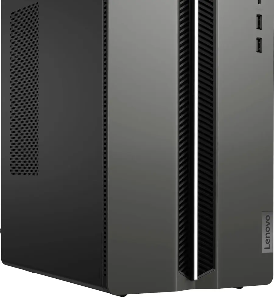 Alt View 11. Lenovo - LOQ Tower Gaming Desktop - Intel i5 14400F - 16GB Memory - NVIDIA GeForce RTX 3050 - 512GB SDD - Luna Gray.