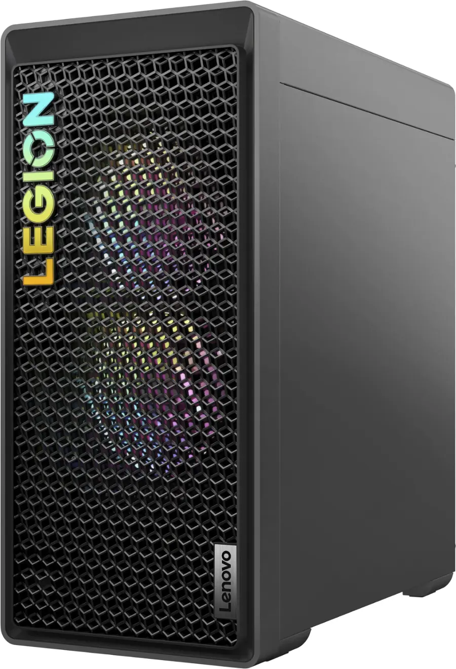 Angle. Lenovo - Legion Tower 5i Gaming Desktop - Intel Core i5 14400F - 16GB Memory - NVIDIA GeForce RTX 4060 - 1TB SSD - Storm Grey.