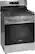 Angle. Frigidaire - Frigidaire 5.1 Cu. Freestanding Gas Range with Air Fry - Stainless Steel.