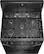 Alt View 11. Frigidaire - Frigidaire 5.1 Cu. Ft Freestanding Gas Range with Quick Boil Burner - Black.