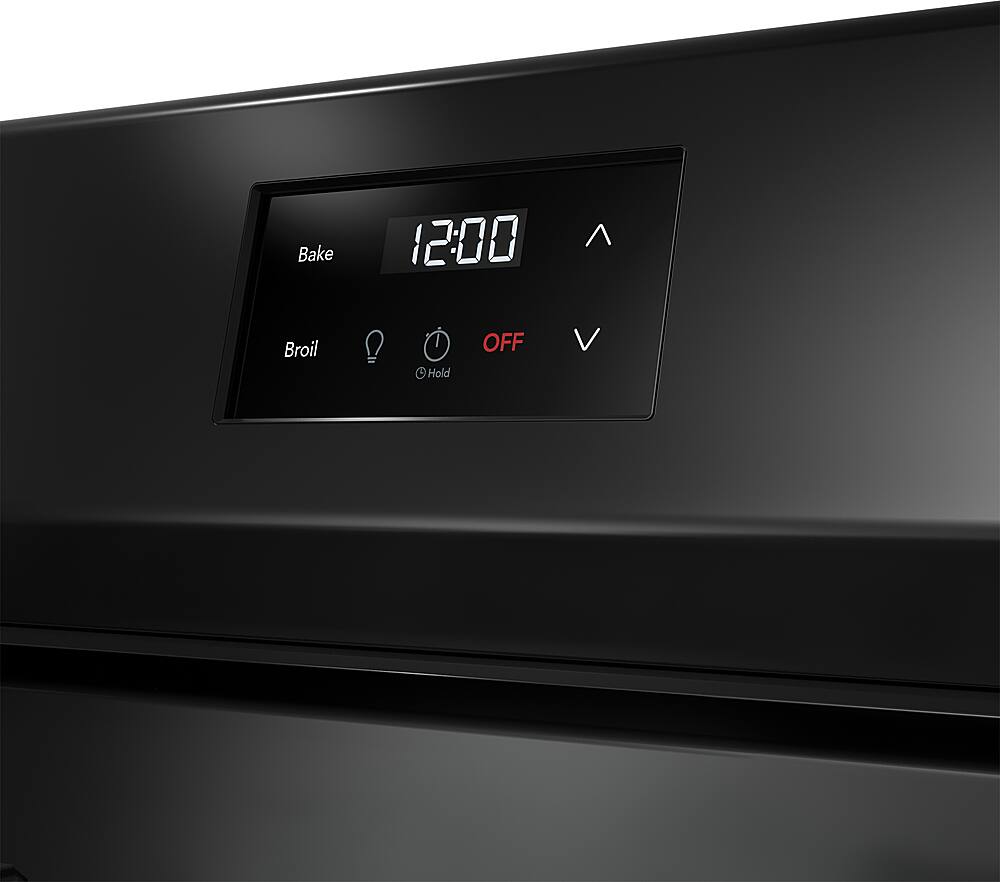 Alt View 12. Frigidaire - Frigidaire 5.1 Cu. Ft Freestanding Gas Range with Quick Boil Burner - Black.