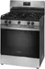 Angle. Frigidaire - Frigidaire 5.1 Cu. Ft Freestanding Gas Range with Quick Boil Burner - Stainless Steel.