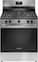 Frigidaire - 5.1 Cu. Ft Freestanding Gas Range with Quick Boil Burner - Stainless Steel