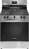 Frigidaire - 30 in. Wide 5 burners 5.1 Cu. Ft Freestanding Gas Range with Quick Boil Burner - Stainless Steel