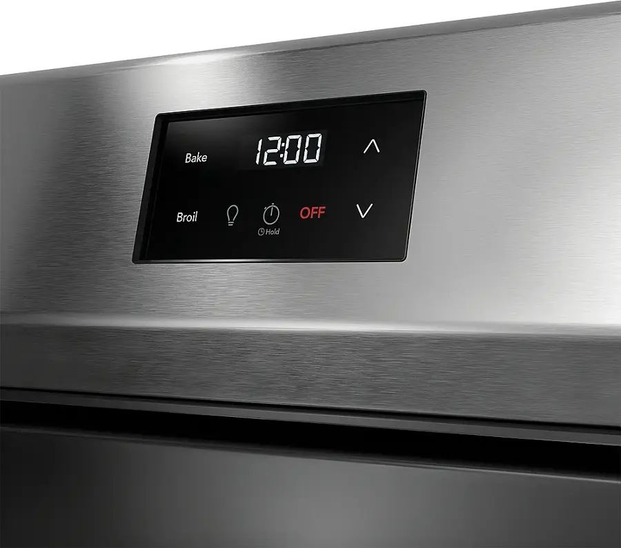 Alt View 12. Frigidaire - Frigidaire 5.1 Cu. Ft Freestanding Gas Range with Quick Boil Burner - Stainless Steel.